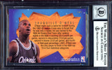 Shaquille Shaq O'Neal Autographed 1993-94 Fleer Ultra All Rookie Card #5 Orlando Magic Auto Grade Gem Mint 10 Beckett BAS #13315313