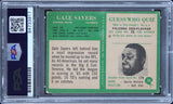 Bears Gale Sayers Authentic Signed 1966 Philadelphia #38 Rookie Card PSA Slabbed