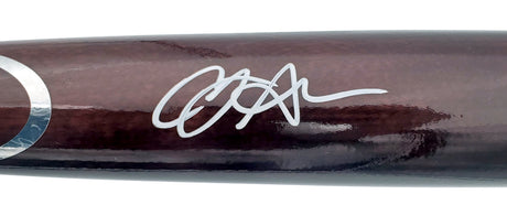 CJ Abrams Autographed Brown Rawlings Game Model Bat San Diego Padres Beckett BAS QR Stock #199338