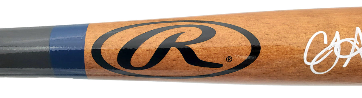 CJ Abrams Autographed Brown Rawlings Game Model Bat San Diego Padres MLB Holo Stock #199340