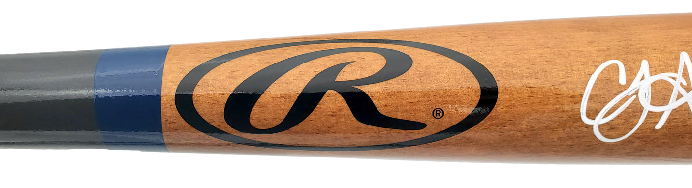 CJ Abrams Autographed Brown Rawlings Game Model Bat San Diego Padres MLB Holo Stock #199340