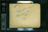 Roy Rogers The Roy Rogers Show Authentic Signed 4.5x5.75 Album Page BAS Slabbed