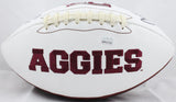 Jace Sternberger Autographed Texas A&M Aggies Logo Football w/ Gig Em-JSA W Auth