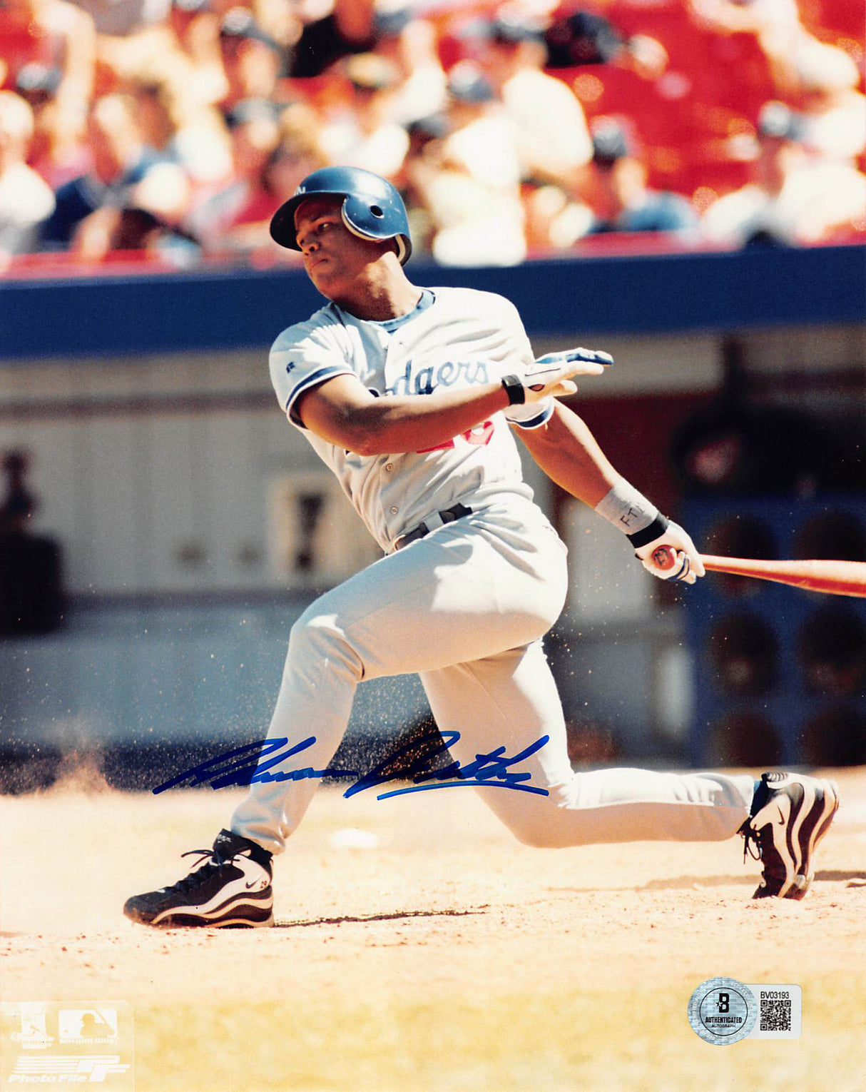 Dodgers Adrian Beltre Authentic Signed 8x10 Vertical Photo Autographed BAS