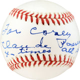 Claude Passeau Autographed Official NL Baseball Pittsburgh Pirates, Chicago Cubs "For Corey 4-Time All Star" PSA/DNA #F41084
