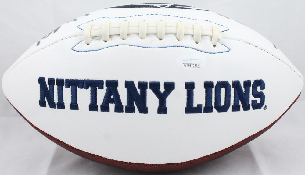 Connor McGovern Signed Penn State Logo Football w/ We Are Penn State- JSA W Auth