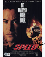 Graham Yost Speed Authentic Signed 8x10 Vertical Photo Autographed BAS #BU87786