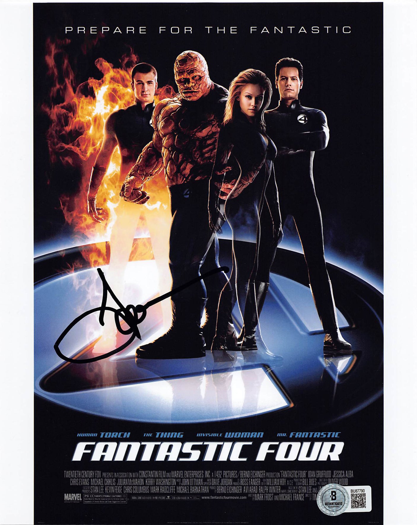 Tim Story Fantastic Four Authentic Signed 8x10 Vertical Photo BAS #BU87790