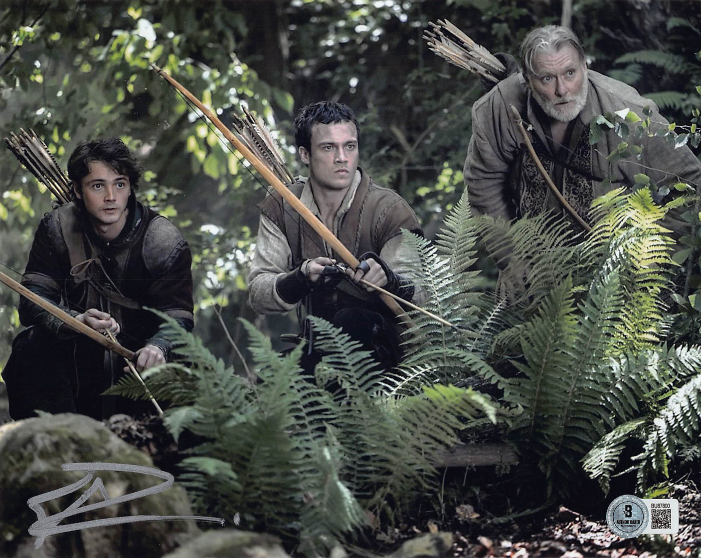 Jack Patten Robin Hood Authentic Signed 8x10 Horizontal Photo BAS #BU87800