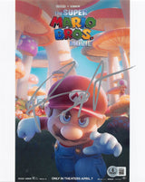 Brian Taylor The Super Mario Bros Movie Signed 8x10 Vertical Photo BAS #BU87813