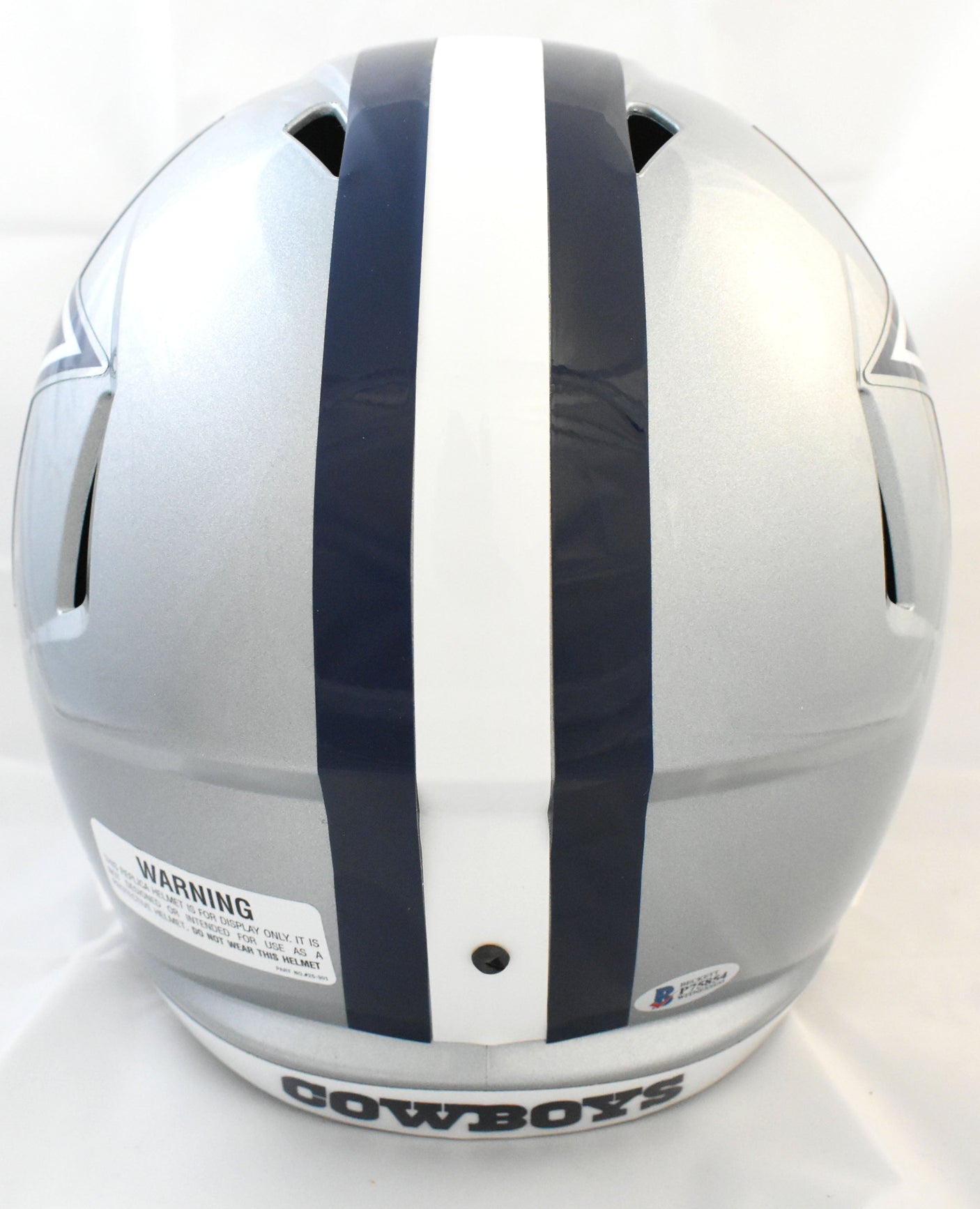 Deion Sanders Autographed Dallas Cowboys F/S Speed Helmet- Beckett Witnessed