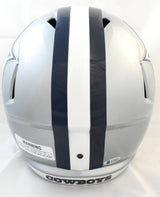 Deion Sanders Autographed Dallas Cowboys F/S Speed Helmet- Beckett Witnessed