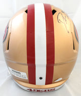 Deion Sanders Autographed 49ers F/S Speed Helmet-Beckett Witnessed