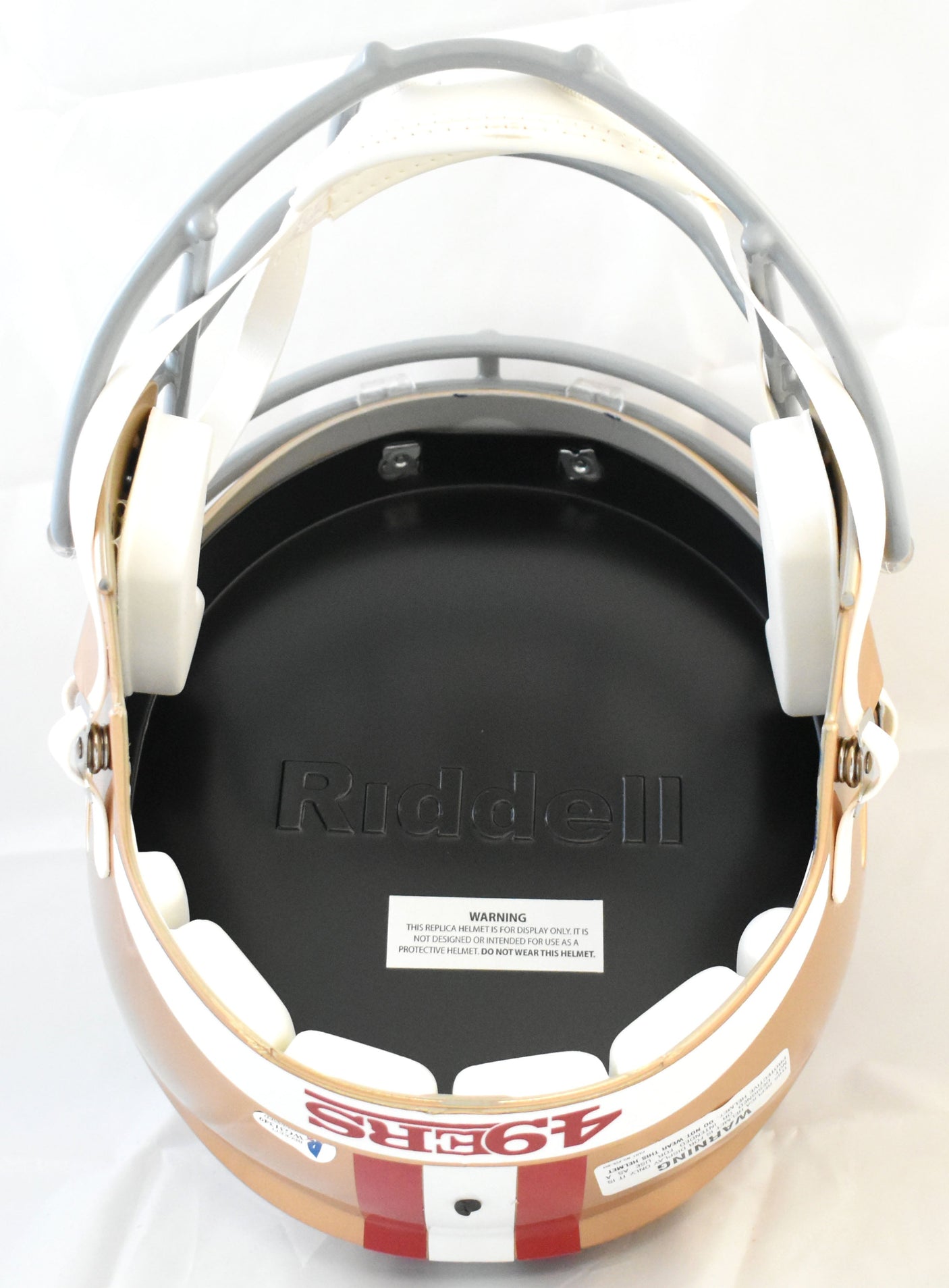 Deion Sanders Autographed 49ers F/S Speed Helmet-Beckett Witnessed