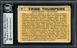 Johnny Romano & Tito Francona Autographed 1963 Topps Card #392 Cleveland Indians Tribe Thumpers Beckett BAS #11481887