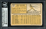 Ken Walters Autographed 1963 Topps High Number Card #534 Cincinnati Reds "Best Wishes" Beckett BAS #11481988
