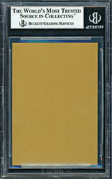 A.B. AB "Happy" Chandler Autographed 1983 Metallic HOF Plaque Card Commissioner Beckett BAS #11482572