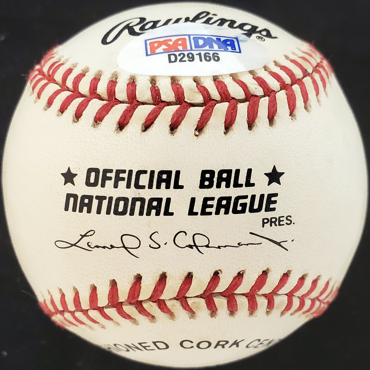 Billy Jurges Autographed Official NL Baseball Chicago Cubs, New York Giants PSA/DNA #D29166