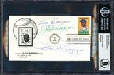 Joe DiMaggio, Dom DiMaggio & Vince DiMaggio Autographed First Day Cover DiMaggio Brothers Beckett BAS #11628551