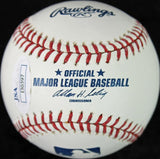 Theodore Van Kirk - Navigator Enola Gay Crew Signed OML Baseball JSA #I30597