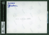 Peter Mayhew & Stewart Freeborn Star Wars Authentic Signed 8x10 Photo BAS Slab 1