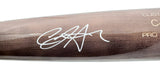 CJ Abrams Autographed Brown Victus Game Model Bat Washington Nationals JSA Stock #200291
