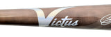 CJ Abrams Autographed Brown Victus Game Model Bat Washington Nationals JSA Stock #200291