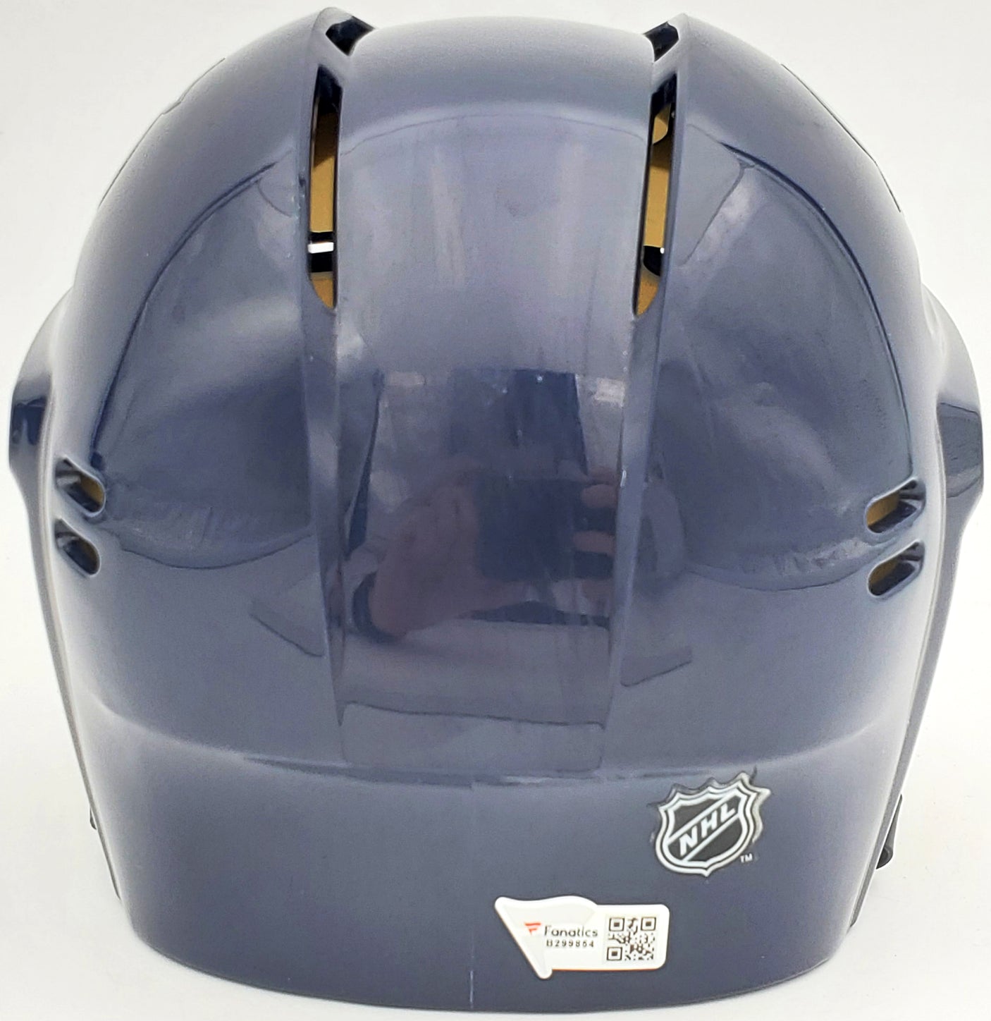 Jordan Eberle Autographed Seattle Kraken Blue Mini Helmet Fanatics Holo Stock #200300