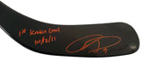 Ryan Donato Autographed Blue Inglasco 24" Mini Stick Seattle Kraken "1st Kraken Goal 10/12/21" Fanatics Holo Stock #200309