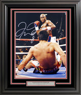 Floyd Mayweather Jr. Autographed Framed 16x20 Photo Beckett BAS Stock #200337