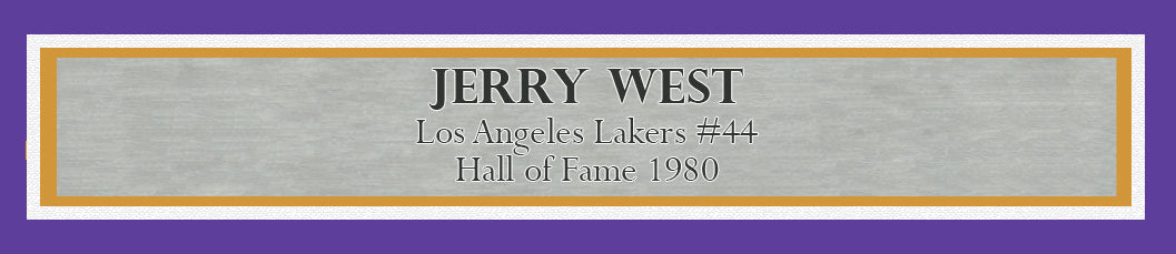 Jerry West Autographed Framed 16x20 Photo Los Angeles Lakers Beckett BAS Stock #200348