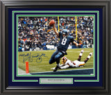 Matt Hasselbeck Autographed Framed 16x20 Photo Seattle Seahawks MCS Holo Stock #200362