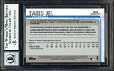 Fernando Tatis Jr. Autographed 2019 Topps Complete Set Rookie Card #410 San Diego Padres Auto Grade Gem Mint 10 Beckett BAS #13606465
