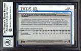 Fernando Tatis Jr. Autographed 2019 Topps Complete Set Rookie Card #410 San Diego Padres Auto Grade Gem Mint 10 Beckett BAS #13606467