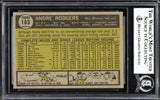Andre Rodgers Autographed 1961 Topps Card #183 Milwaukee Braves Beckett BAS #13608568