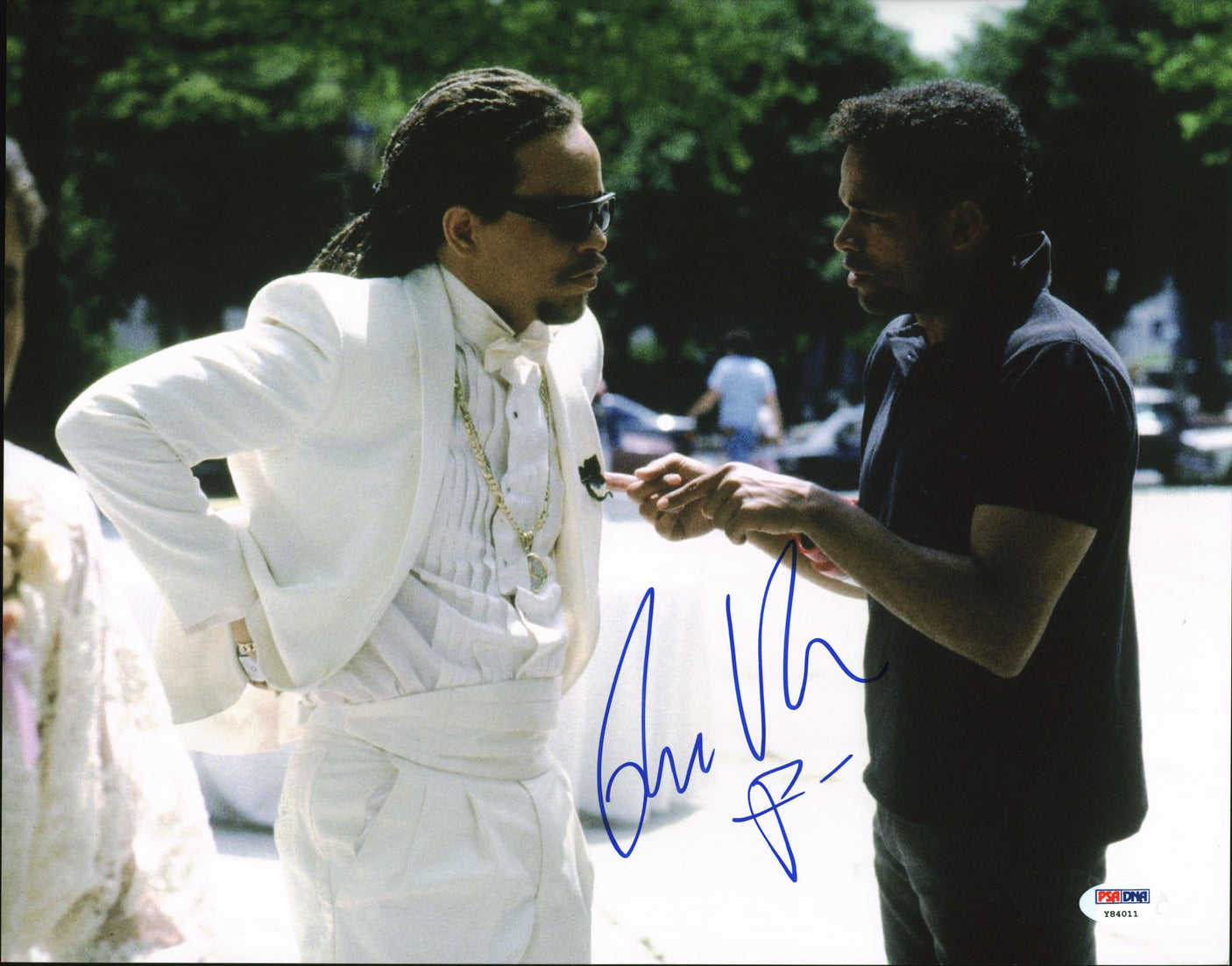 Mario Van Peebles New Jack City Authentic Signed 11x14 Photo PSA/DNA #Y84011