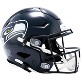Unsigned Seattle Seahawks Blue Full Size Authentic Hyper SpeedFlex Helmet Stock #260057