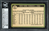 Charlie Smith Autographed 1967 Topps Team Card #131 New York Yankees Beckett BAS #12057156