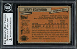 Jerry Eckwood Autographed 1981 Topps Card #147 Tampa Bay Buccaneers Beckett BAS #12058720