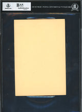 Grant Warwick Autographed 1944-63 5x7 Beehive Photo #73 Boston Bruins Beckett BAS #12060364