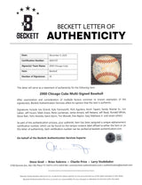 2000 Cubs (26) Girardi, Farnsworth, Aguilera +23 Signed Baseball BAS #AE64197