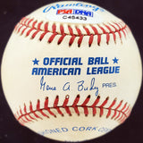 Joe Astroth Autographed Official AL Baseball Philadelphia A's PSA/DNA #C45433