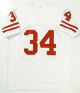 Ricky Williams Autographed White College Style Jersey W/ HT 98- JSA W Auth *4Acr