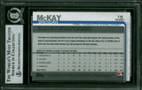 Rays Brendan McKay Signed 2019 Topps Pro Debut #119 RC Card BAS Slabbed 12256928