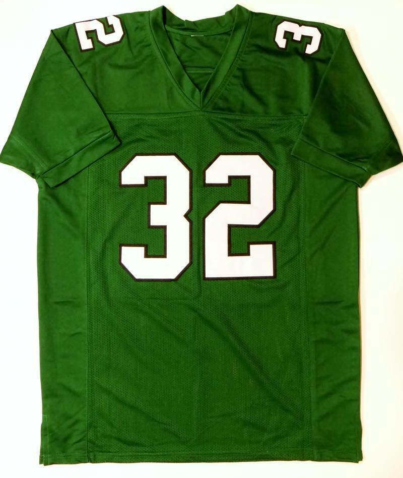 Ricky Watters Autographed Green Pro Style Jersey- Beckett Authenticated *2