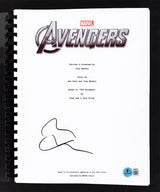 Mark Ruffalo The Avengers Authentic Signed Movie Script Autographed BAS #BX96071