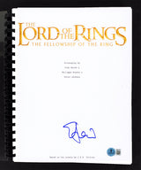 Elijah Wood The Fellowship of the Ring Signed Movie Script BAS #BX47107