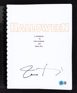 Jamie Lee Curtis Halloween Authentic Signed Movie Script BAS #BX51035