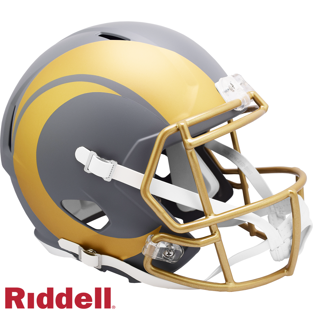 Los Angeles Rams Slate Speed F/S Replica Football Helmet