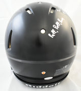 Ricky Williams Autographed Custom F/S Speed Authentic Helmet - JSA W *Silver